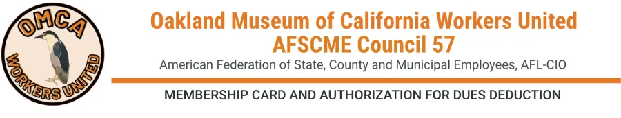 Oakland Museum of California Workers United